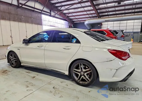 2014 Mercedes-Benz Cla 45 Amg z USA, uszkodzony, nr VIN WDDSJ5CB5EN089127